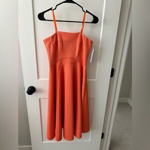 Pink Strapless Derby Dress